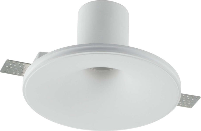 Incasso Eva Bianco 1Xe27 18X9Cm Illuminazione/Illuminazione per interni/Luci da incasso/Portafaretti da incasso Led Mall Home - Napoli, Commerciovirtuoso.it