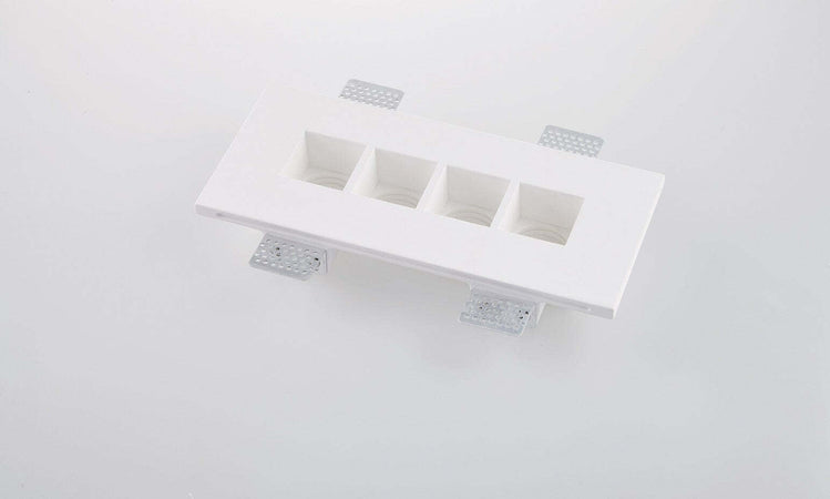 Incasso Gesso Hive 4Xgu10 Mini 270X120X45Mm Illuminazione/Illuminazione per interni/Luci da incasso/Portafaretti da incasso Led Mall Home - Napoli, Commerciovirtuoso.it