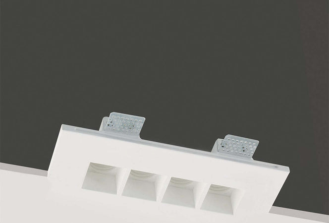 Incasso Gesso Hive 4Xgu10 Mini 270X120X45Mm Illuminazione/Illuminazione per interni/Luci da incasso/Portafaretti da incasso Led Mall Home - Napoli, Commerciovirtuoso.it