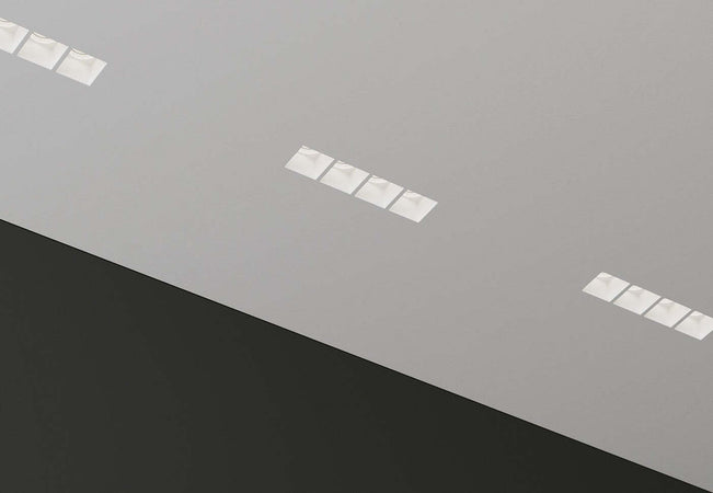 Incasso Gesso Hive 4Xgu10 Mini 270X120X45Mm Illuminazione/Illuminazione per interni/Luci da incasso/Portafaretti da incasso Led Mall Home - Napoli, Commerciovirtuoso.it