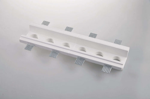 Incasso Gesso Skilift 6Xgu10 Mini 400X110X45Mm Illuminazione/Illuminazione per interni/Luci da incasso/Portafaretti da incasso Led Mall Home - Napoli, Commerciovirtuoso.it