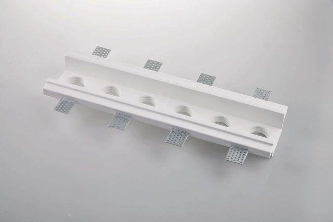 Incasso Gesso Skilift 6Xgu10 Mini 400X110X45Mm Illuminazione/Illuminazione per interni/Luci da incasso/Portafaretti da incasso Led Mall Home - Napoli, Commerciovirtuoso.it