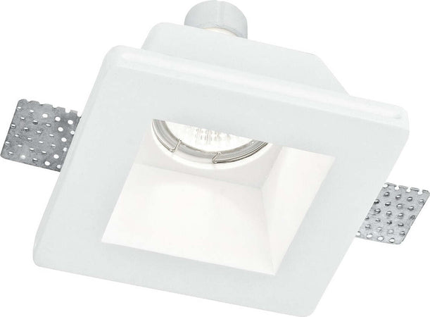 Incasso Ghost Bianco 1Xgu10 12X12X5,5Cm Illuminazione/Illuminazione bagno/Luci ad incasso Led Mall Home - Napoli, Commerciovirtuoso.it