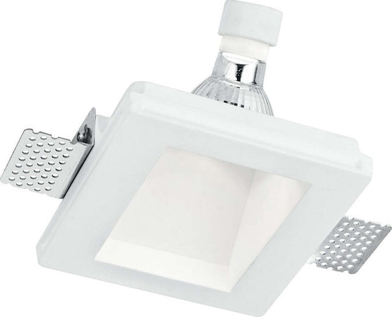 Incasso Ghost Bianco 1Xgu10 12X12X5,5Cm Illuminazione/Illuminazione bagno/Luci ad incasso Led Mall Home - Napoli, Commerciovirtuoso.it