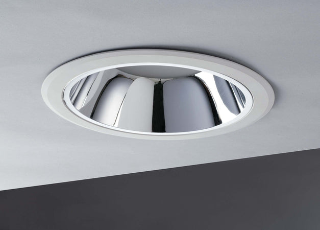 Incasso Led Mack Bianco/Cromo 25W 2500Lm 4000K 23X10,2Cm Illuminazione/Illuminazione bagno/Luci ad incasso Led Mall Home - Napoli, Commerciovirtuoso.it