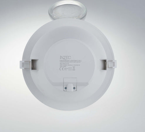 Incasso Led Mack Bianco/Cromo 25W 2500Lm 4000K 23X10,2Cm Illuminazione/Illuminazione bagno/Luci ad incasso Led Mall Home - Napoli, Commerciovirtuoso.it