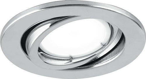 Incasso Led Matrix Orientabile Cromo 1Xgu10 6W 400Lm 3000K 10X8,5Cm Illuminazione/Illuminazione bagno/Luci ad incasso Led Mall Home - Napoli, Commerciovirtuoso.it