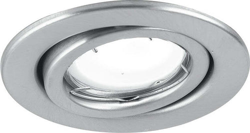 Incasso Led Matrix Orientabile Nikel 1Xgu10 6W 400Lm 3000K 10X8,5Cm Illuminazione/Illuminazione bagno/Luci ad incasso Led Mall Home - Napoli, Commerciovirtuoso.it