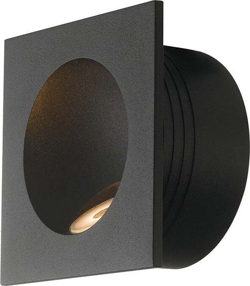 Incasso Led Onyx Nero 2W 144Lm 4000K Ip54 9X9X4Cm Illuminazione/Illuminazione bagno/Luci ad incasso Led Mall Home - Napoli, Commerciovirtuoso.it