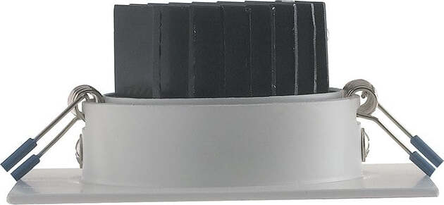 Incasso Led Orione Orientabile Bianco 6W 380Lm 4000K 9X9X5,7Cm Illuminazione/Illuminazione per interni/Luci da incasso/Portafaretti da incasso Led Mall Home - Napoli, Commerciovirtuoso.it