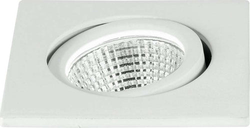 Incasso Led Polaris Orientabile Bianco 3W 240Lm 4000K 6,6X6,6X5,7Cm Illuminazione/Illuminazione per interni/Luci da incasso/Portafaretti da incasso Led Mall Home - Napoli, Commerciovirtuoso.it