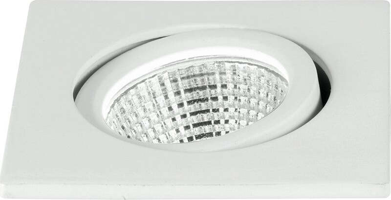 Incasso Led Polaris Orientabile Bianco 3W 240Lm 4000K 6,6X6,6X5,7Cm Illuminazione/Illuminazione per interni/Luci da incasso/Portafaretti da incasso Led Mall Home - Napoli, Commerciovirtuoso.it