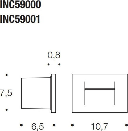 Incasso-segnapasso-moderno-PAN-International-FAST-INC59000-INC59001-LED-alluminio