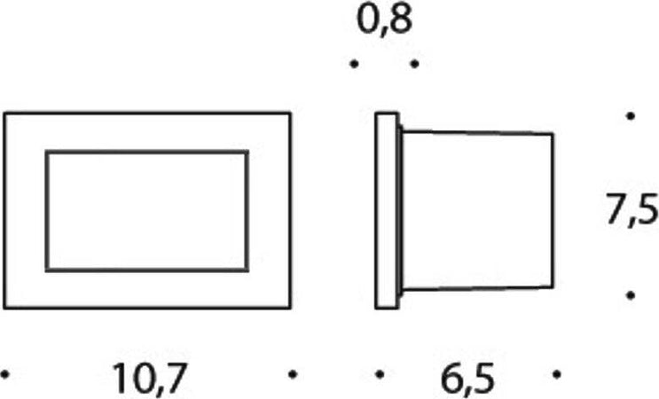 Incasso-segnapasso-moderno-PAN-International-FAST-INC59010-INC59011-LED-alluminio