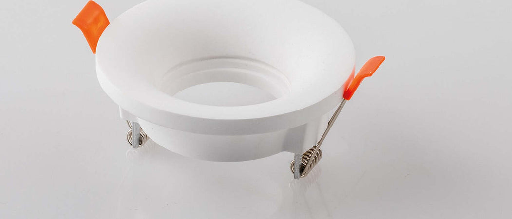 Incasso Shadow Bianco D120*45Mm 1Xgu10 Illuminazione/Illuminazione per interni/Luci da incasso/Portafaretti da incasso Led Mall Home - Napoli, Commerciovirtuoso.it