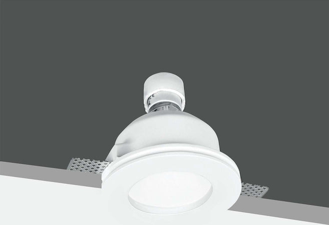 Incasso Snow Bianco 1Xgu10 12X6Cm Illuminazione/Illuminazione per interni/Luci da incasso/Portafaretti da incasso Led Mall Home - Napoli, Commerciovirtuoso.it