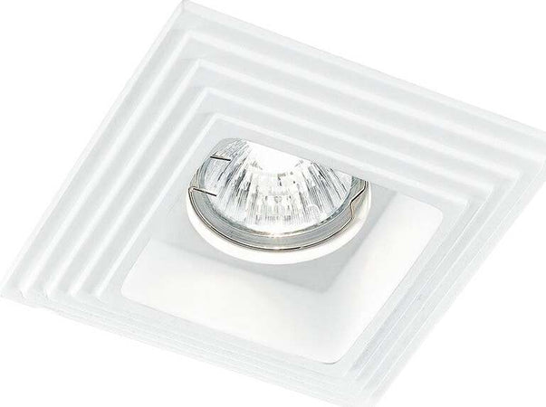 Incasso Spettro Bianco 1Xgu10 12,4X12,4X5Cm Illuminazione/Illuminazione per interni/Luci da incasso/Portafaretti da incasso Led Mall Home - Napoli, Commerciovirtuoso.it