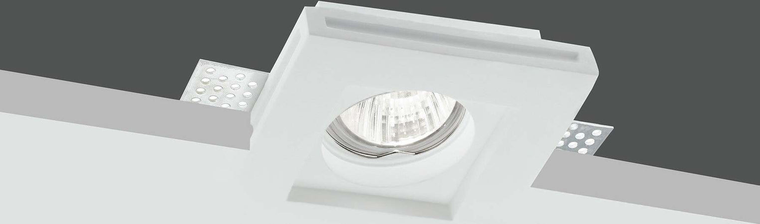 Incasso Spirit Bianco 1Xgu10 10X10X3Cm Illuminazione/Illuminazione bagno/Luci ad incasso Led Mall Home - Napoli, Commerciovirtuoso.it