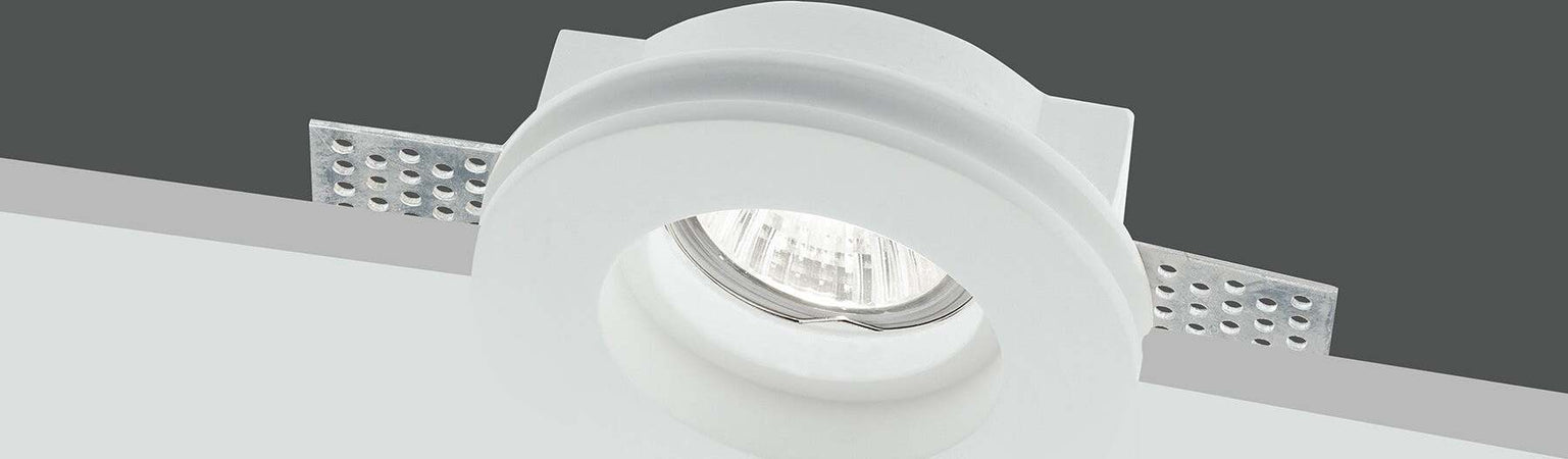 Incasso Spirit Bianco 1Xgu10 10X3Cm Illuminazione/Illuminazione per interni/Luci da incasso/Portafaretti da incasso Led Mall Home - Napoli, Commerciovirtuoso.it