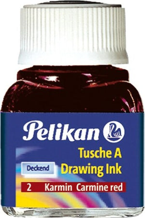 Inchiostro di china 523 - 10ml - carminio 2 - Pelikan [multipack] 10 pezzi Cancelleria e prodotti per ufficio/Penne matite scrittura e correzione/Penne e ricariche/Inchiostri in flacone Eurocartuccia - Pavullo, Commerciovirtuoso.it