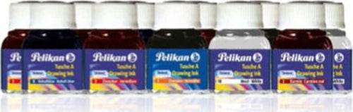 Inchiostro di china 523 - colori assortiti - 10ml - Pelikan [multipack] 10 pezzi Cancelleria e prodotti per ufficio/Penne matite scrittura e correzione/Penne e ricariche/Inchiostri in flacone Eurocartuccia - Pavullo, Commerciovirtuoso.it