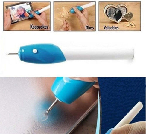 INCISORE ELETTRICO DI PRECISIONE INCIDI E DECORA FERRO LEGNO VETRO CERAMICA Fai da te/Utensili elettrici e a mano/Utensili elettrici/Strumenti per incisione Trade Shop italia - Napoli, Commerciovirtuoso.it
