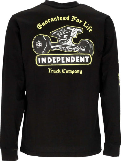 INDEPENDENT-Maglietta-Manica-Lunga-Uomo-Gfl-Truck-Co.-L/s-Tee-Black-da-uomo