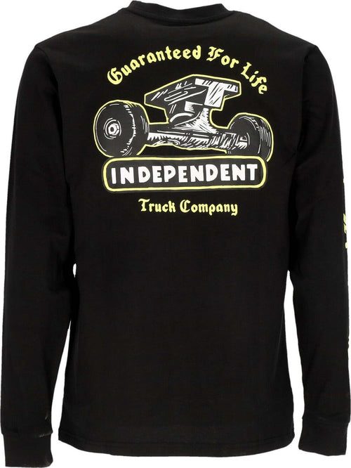 INDEPENDENT-Maglietta-Manica-Lunga-Uomo-Gfl-Truck-Co.-L/s-Tee-Black-da-uomo
