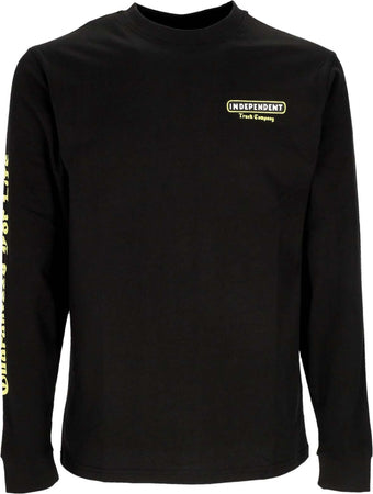 INDEPENDENT-Maglietta-Manica-Lunga-Uomo-Gfl-Truck-Co.-L/s-Tee-Black-da-uomo