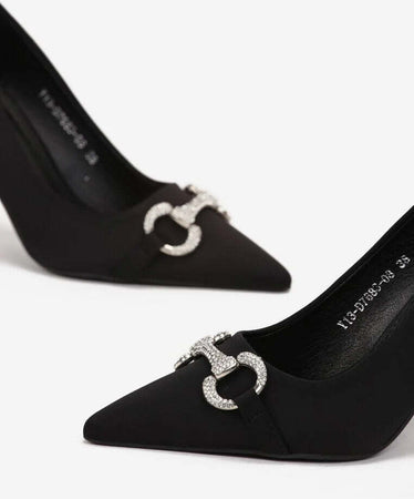 India - Dècolletè con gioiello strass