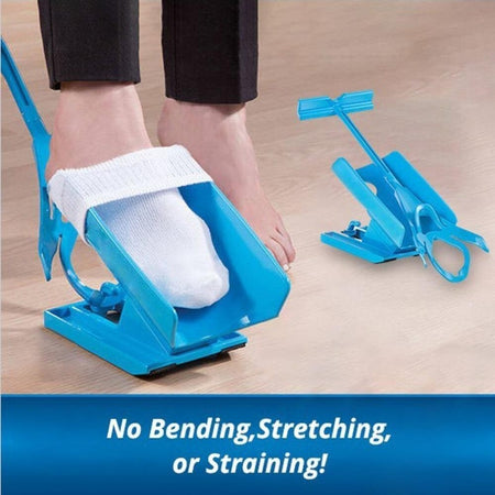 INFILA CALZINI STOCK SLIDER FACILE VELOCE DA USARE EASY OFF SOCK INFILARE CALZE Salute e cura della persona/Ausili per la mobilità e vita quotidiana/Ausili per vestirsi/Infilacalze Trade Shop italia - Napoli, Commerciovirtuoso.it