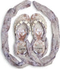 Infradito Donna Foulard Conchiglia L.A. Water Con Suola in Gomma 1,8 Cm Sandalo Infradito Con Elementi Marini Pietre E Pizzo Moda/Donna/Scarpe/Sandali e ciabatte/Infradito You Store - Messina, Commerciovirtuoso.it
