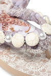 Infradito Donna Foulard Conchiglia L.A. Water Con Suola in Gomma 1,8 Cm Sandalo Infradito Con Elementi Marini Pietre E Pizzo Moda/Donna/Scarpe/Sandali e ciabatte/Infradito You Store - Messina, Commerciovirtuoso.it