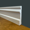 100ml di Battiscopa PREMIUM in legno MASSELLO mod. INGLESE 95x15 laccato bianco - Eternal Parquet