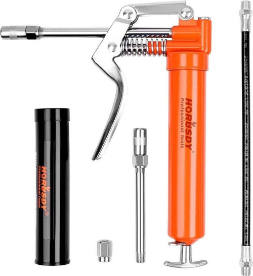 Ingrassatore Manuale A Siringa Grasso Pistola Ingrassaggio Con 4 Accessori 97353 Auto e Moto/Attrezzi per veicoli/Attrezzatura d'officina per veicoli/Pistole per grasso Trade Shop italia - Napoli, Commerciovirtuoso.it