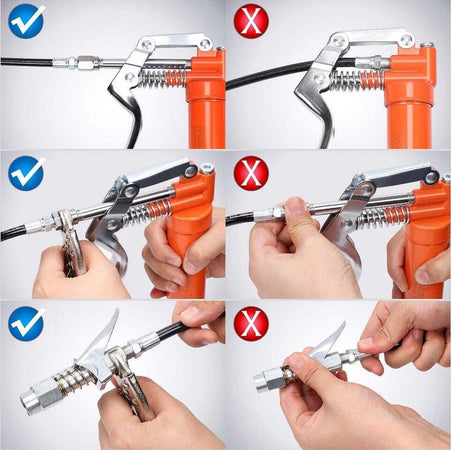 Ingrassatore Manuale A Siringa Grasso Pistola Ingrassaggio Con 4 Accessori 97353 Auto e Moto/Attrezzi per veicoli/Attrezzatura d'officina per veicoli/Pistole per grasso Trade Shop italia - Napoli, Commerciovirtuoso.it