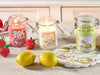 Candela profumata MadeWithLove in vasetto di vetro 11,5 cm