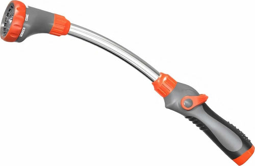 Innaffiatoio multigetto a 8 funzioni in alluminio da 30 cm con regolatore Giardino e giardinaggio/Attrezzi da giardino e attrezzature per l'irrigazione/Attrezzature per l'irrigazione/Annaffiatoi La Zappa - Altamura, Commerciovirtuoso.it