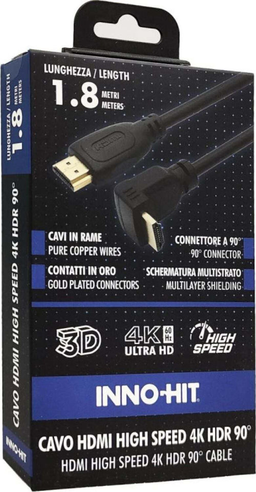 Inno-hit-cavo-hdmi-high-speed-connettore-90-4k-hdr-1.8m-nero