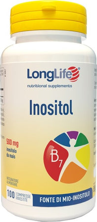 INOSITOL-integratore-alimentare-100-compresse-Long-Life