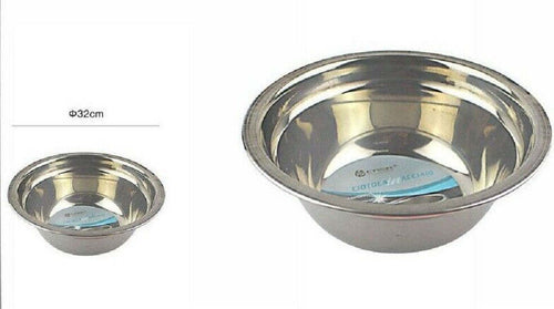 Insalatiera Ciotola Coppa Bacinella Scodella Inox Fondo Piano Cucina 32 Cm Casa e cucina/Stoviglie/Piatti ciotole e vassoi/Ciotole/Insalatiere Trade Shop italia - Napoli, Commerciovirtuoso.it