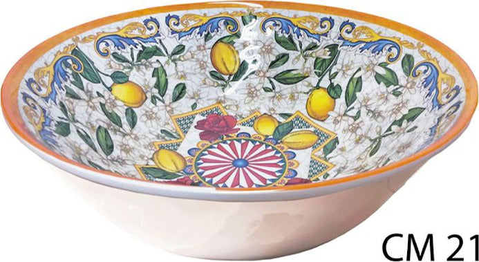 Insalatiera Ciotola Tonda Carretto Siciliano Centro Tavola Decorazione Diam.21cm Casa e cucina/Stoviglie/Piatti ciotole e vassoi/Ciotole/Insalatiere Trade Shop italia - Napoli, Commerciovirtuoso.it
