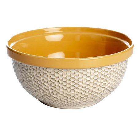 Insalatiera Evviva 4534 – Caracas in Stoneware Gialla Ø 28 cm