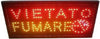 Insegna A Led Luminosa Dinamica Con Scritta Vietato Fumare Illuminazione/Illuminazione per interni/Illuminazione speciale/Insegne luminose Trade Shop italia - Napoli, Commerciovirtuoso.it