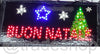 Insegna Luminosa A Led Con Scritta Buon Natale Illuminazione/Illuminazione per interni/Illuminazione speciale/Insegne luminose Trade Shop italia - Napoli, Commerciovirtuoso.it