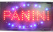 INSEGNA LUMINOSA A LED CON SCRITTA PANINI 47,5 x 25 x 2 cm 220V + GANCI  Trade Shop italia - Napoli, Commerciovirtuoso.it