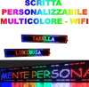 INSEGNA LUMINOSA A LED SCRITTA PERSONALIZZATA SCORREVOLE TABELLA 100 X 20 CM  Trade Shop italia - Napoli, Commerciovirtuoso.it