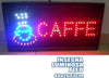 INSEGNA LUMINOSA INSEGNE LUMINOSE A LED CON SCRITTA CAFFE CAFFè CAFFE'  Trade Shop italia - Napoli, Commerciovirtuoso.it