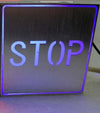 Insegna Tabella A Led Con Scritta Testo Stop Luminosa Luce Blu Da Parete Muro 1w Illuminazione/Illuminazione per interni/Illuminazione speciale/Insegne luminose Trade Shop italia - Napoli, Commerciovirtuoso.it