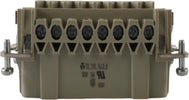 Inserto-maschile-16-poli-500V-16A-montaggio-a-vite-Wieland